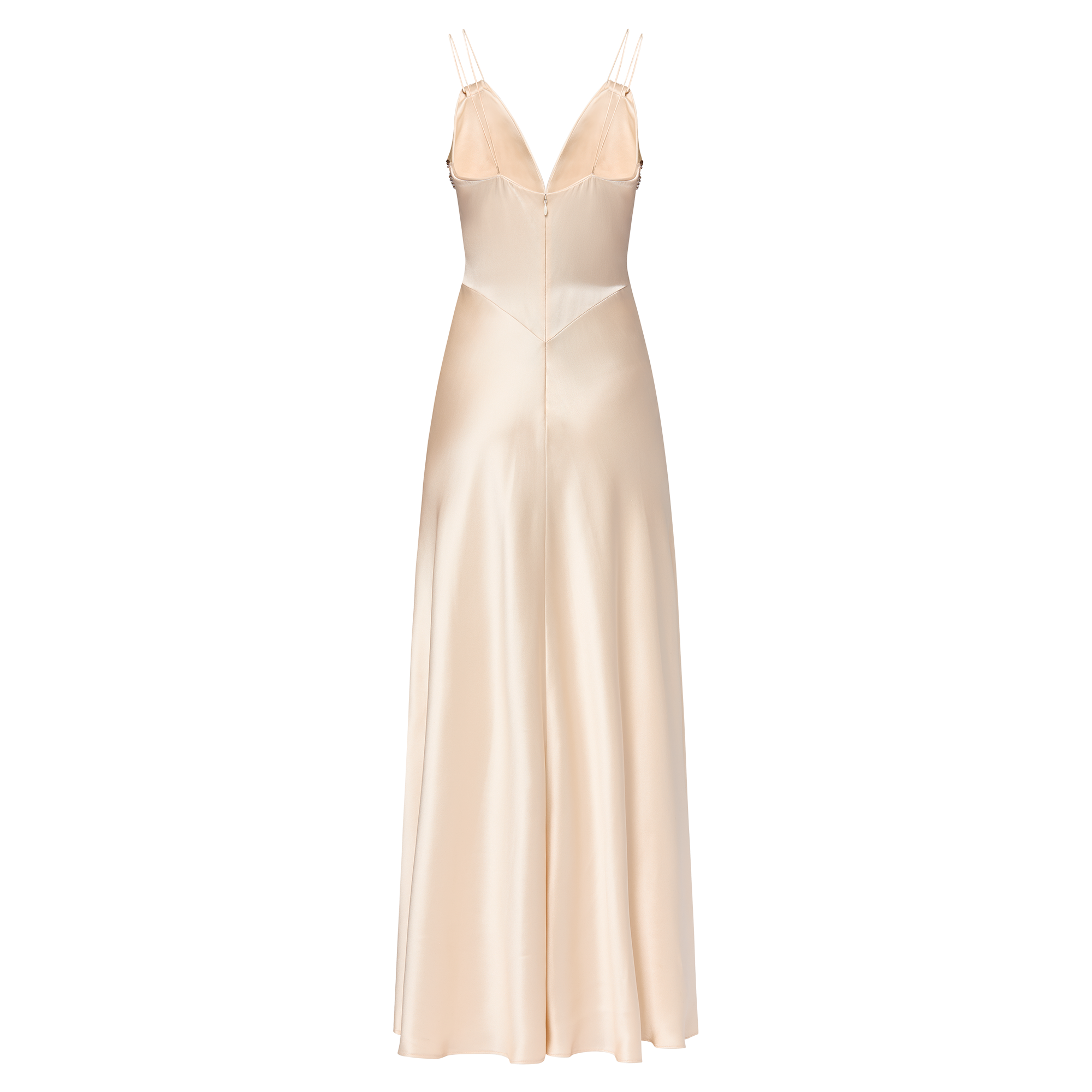 Beaded Trim Gown Women ReadytoWear LOUIS VUITTON